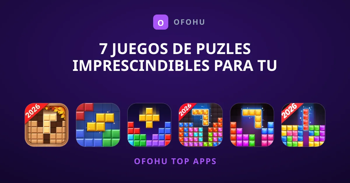 7 Juegos de Puzles Imprescindibles para tu Móvil